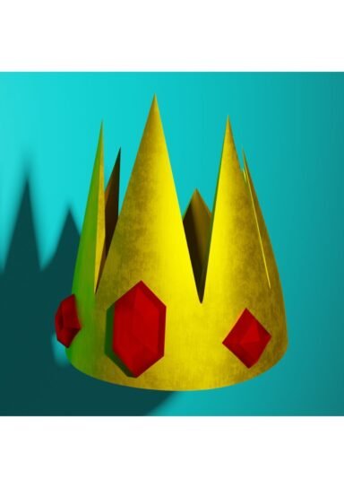 KZL7281JQKZO-Adventure Time İce King Crown | Adventure Time Buz Kralı Tacı
