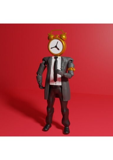 CNQRJ231363439RW2-SKIBIDI TOILET SAAT ADAMIN ALARMI BOYALI FİGÜR