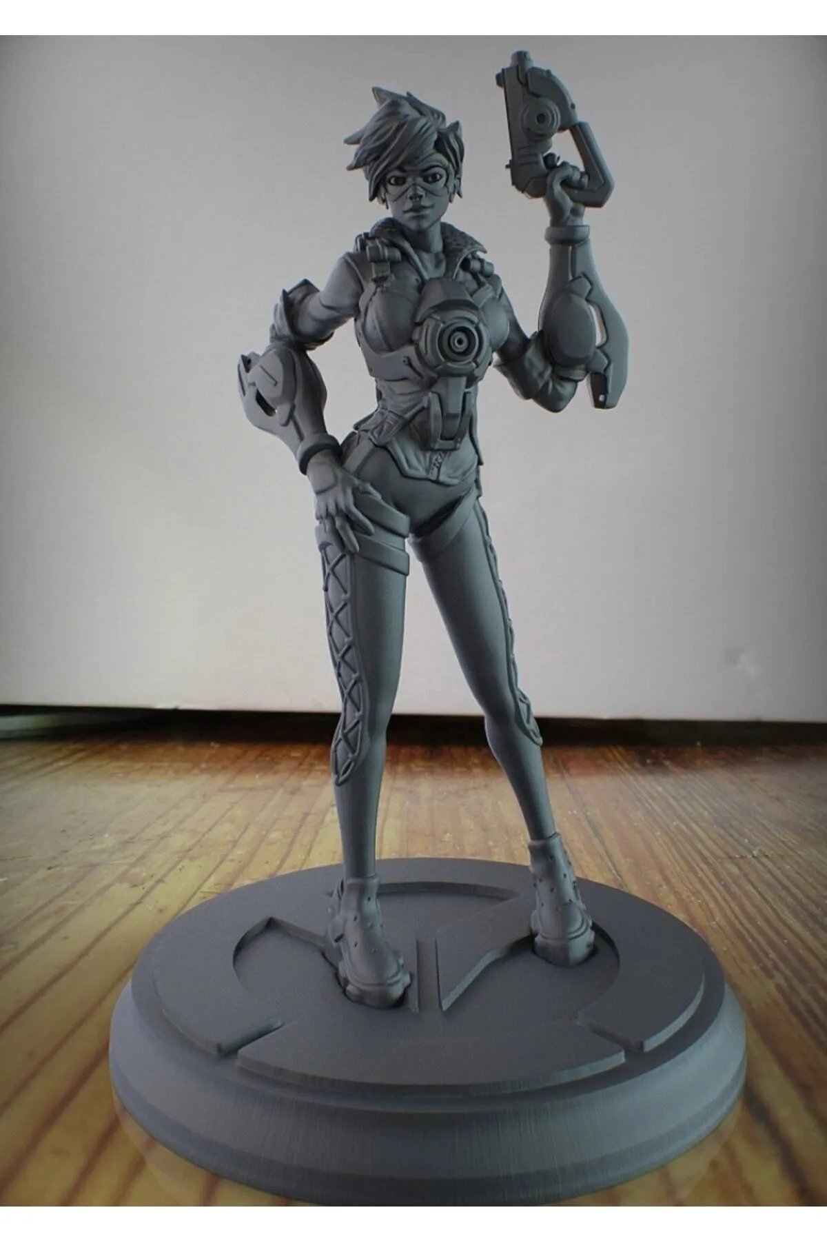 TYBBQ4AGU6YEC43Y68-Tracer Overwatch Character Figure | Tracer Overwatch Karakter Figür 15CM