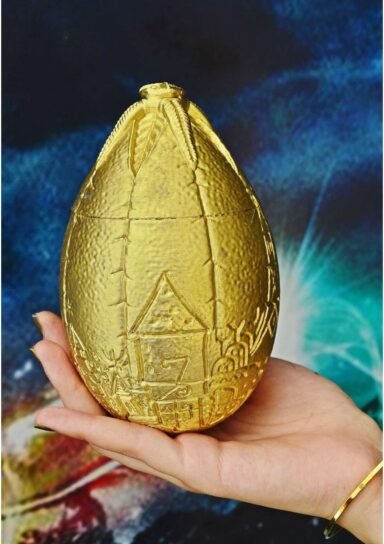 TYBL6JQKMT5F7VJ140-Harry Potter ve Ateş Kadehi Altın Yumurta Ejderha Yumurtası YENİ VERSİYON (GERÇEK BOY)