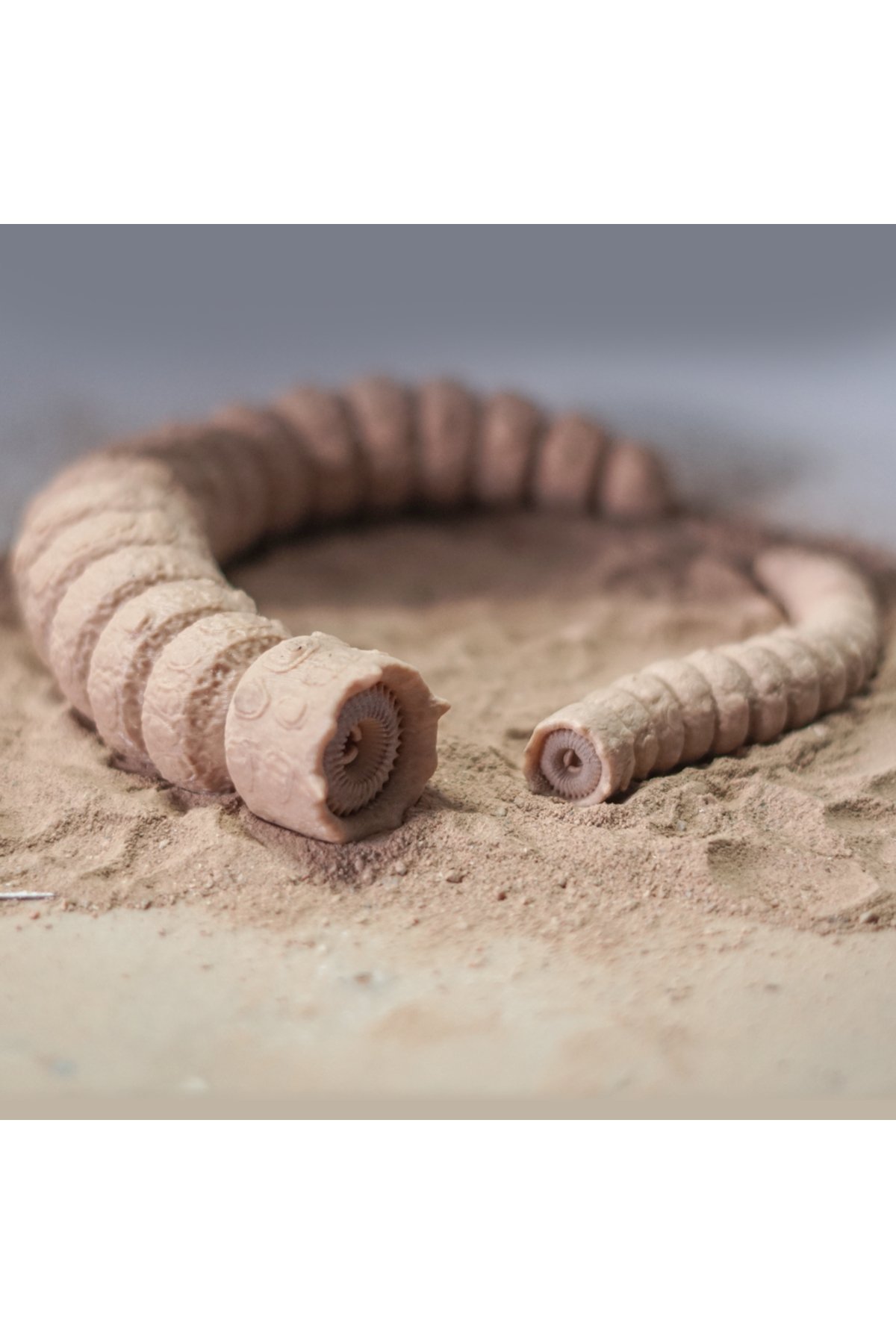 Dune Hareketli Solucan Dune Sandworm 20cm - Görsel 2
