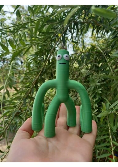 LZM9250NWMZS-Roblox Rainbow Friends Yeşil Karakter Figür