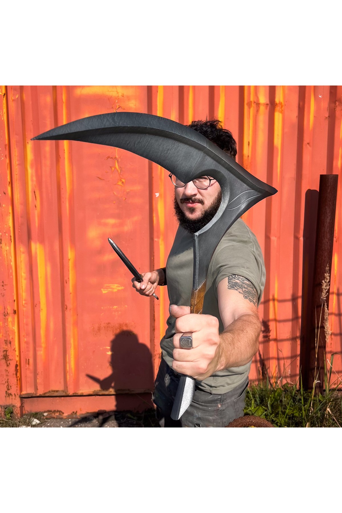 AKALI KAMA LEAGUE OF LEGENDS KNIFE AKALİ KAMA LEAGUE OF LEGENDS BIÇAĞI - Görsel 3