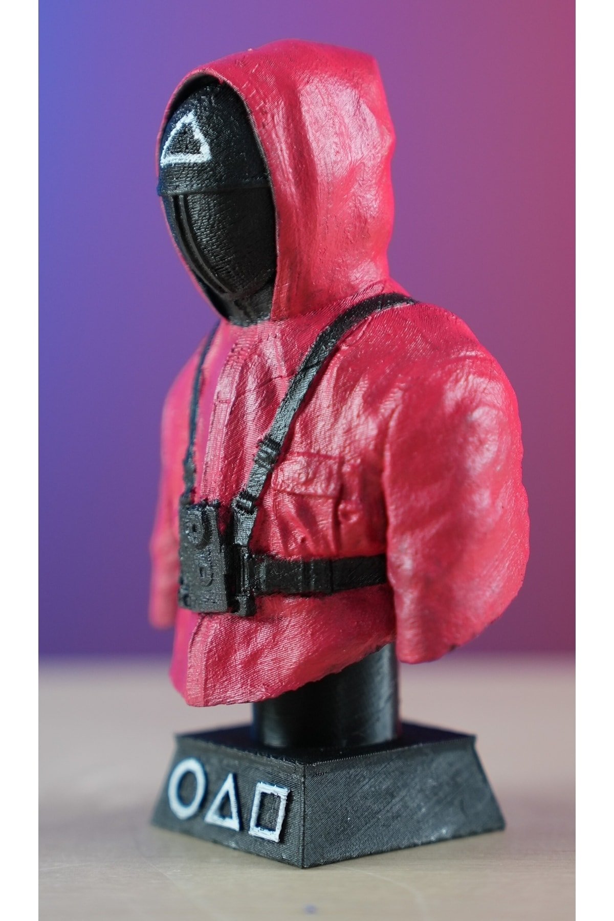 Squid Game Boyalı Büst Figür / Büst - Biblo 13 Cm - Görsel 2