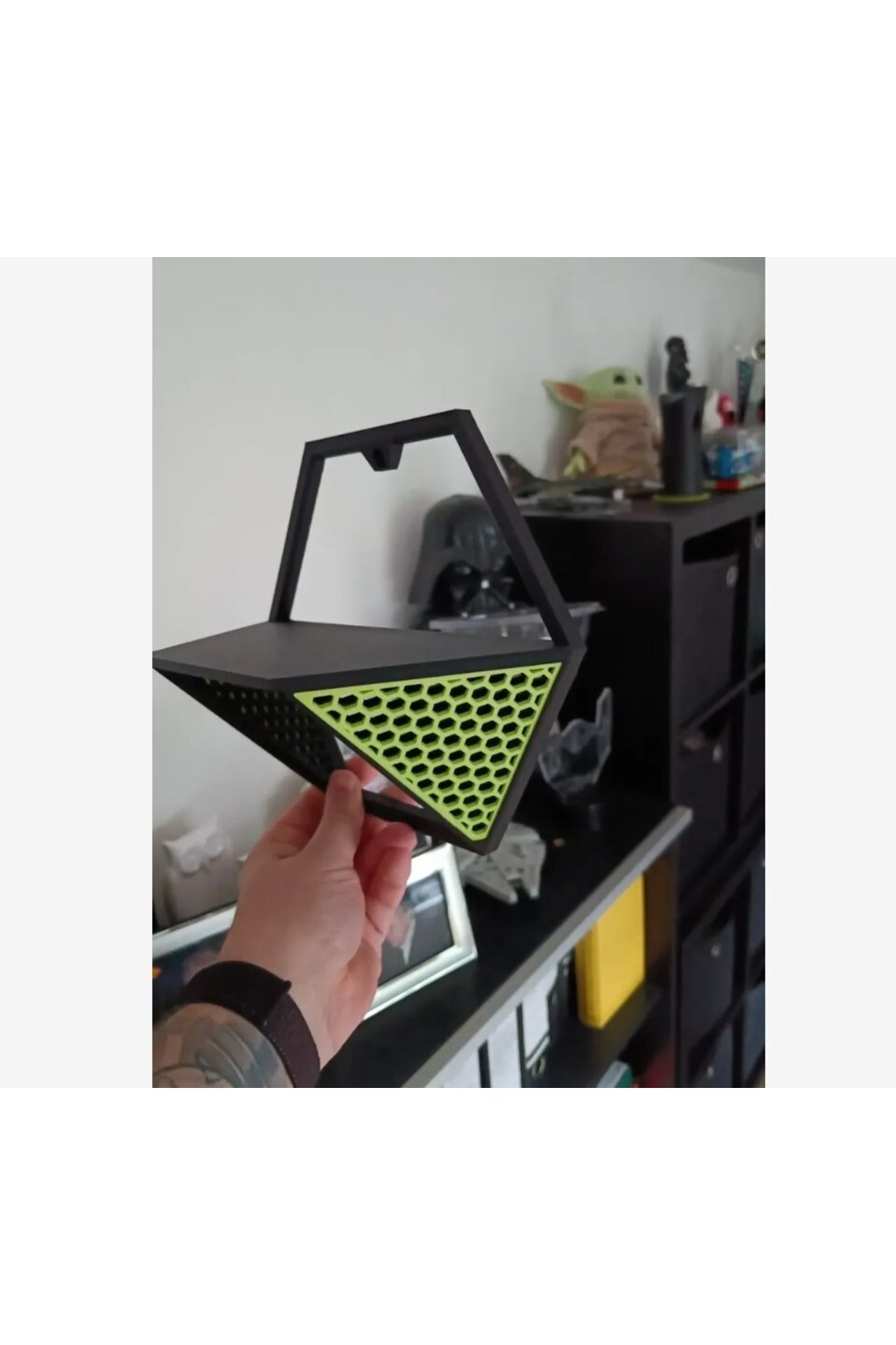 Balpeteği Dekoratif Duvar Rafı (1 Adet) - Görsel 2