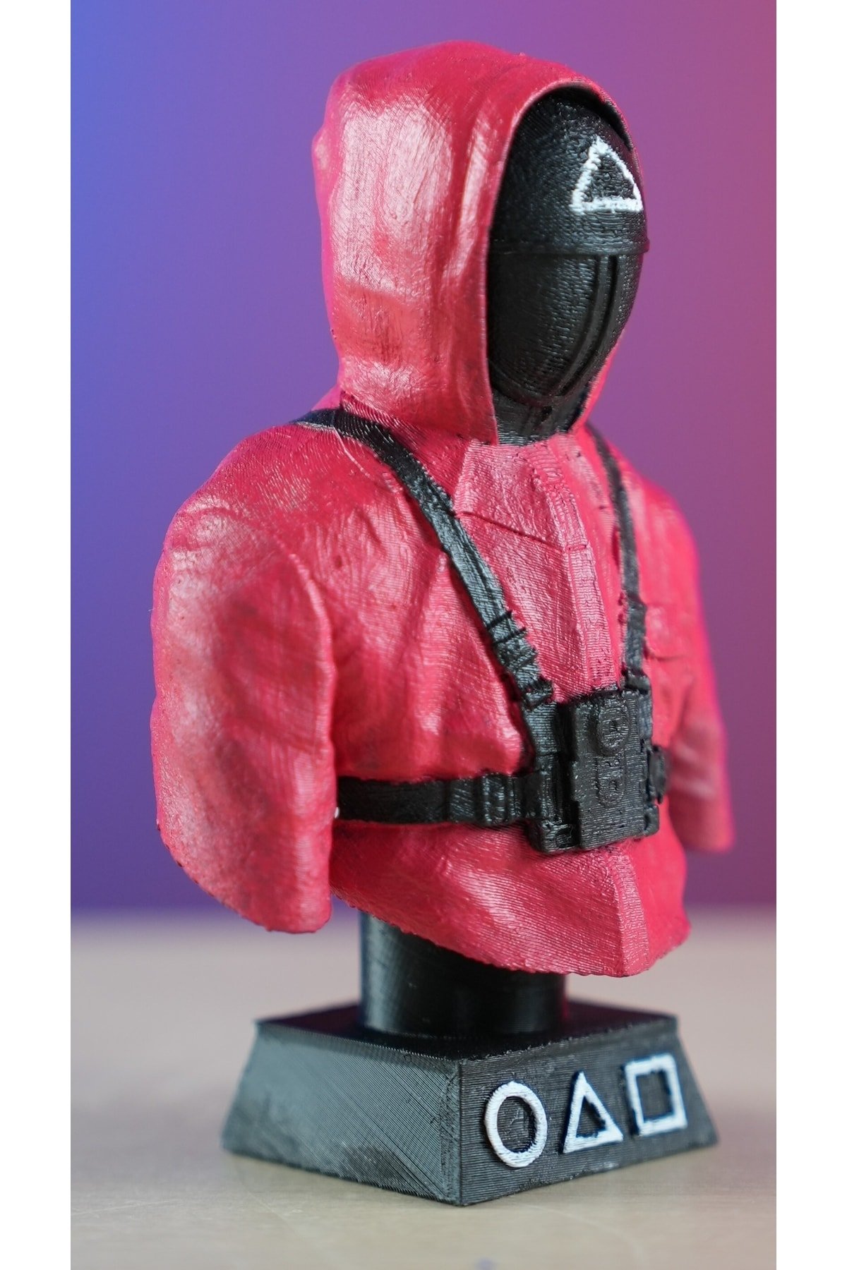 Squid Game Boyalı Büst Figür / Büst - Biblo 13 Cm - Görsel 3