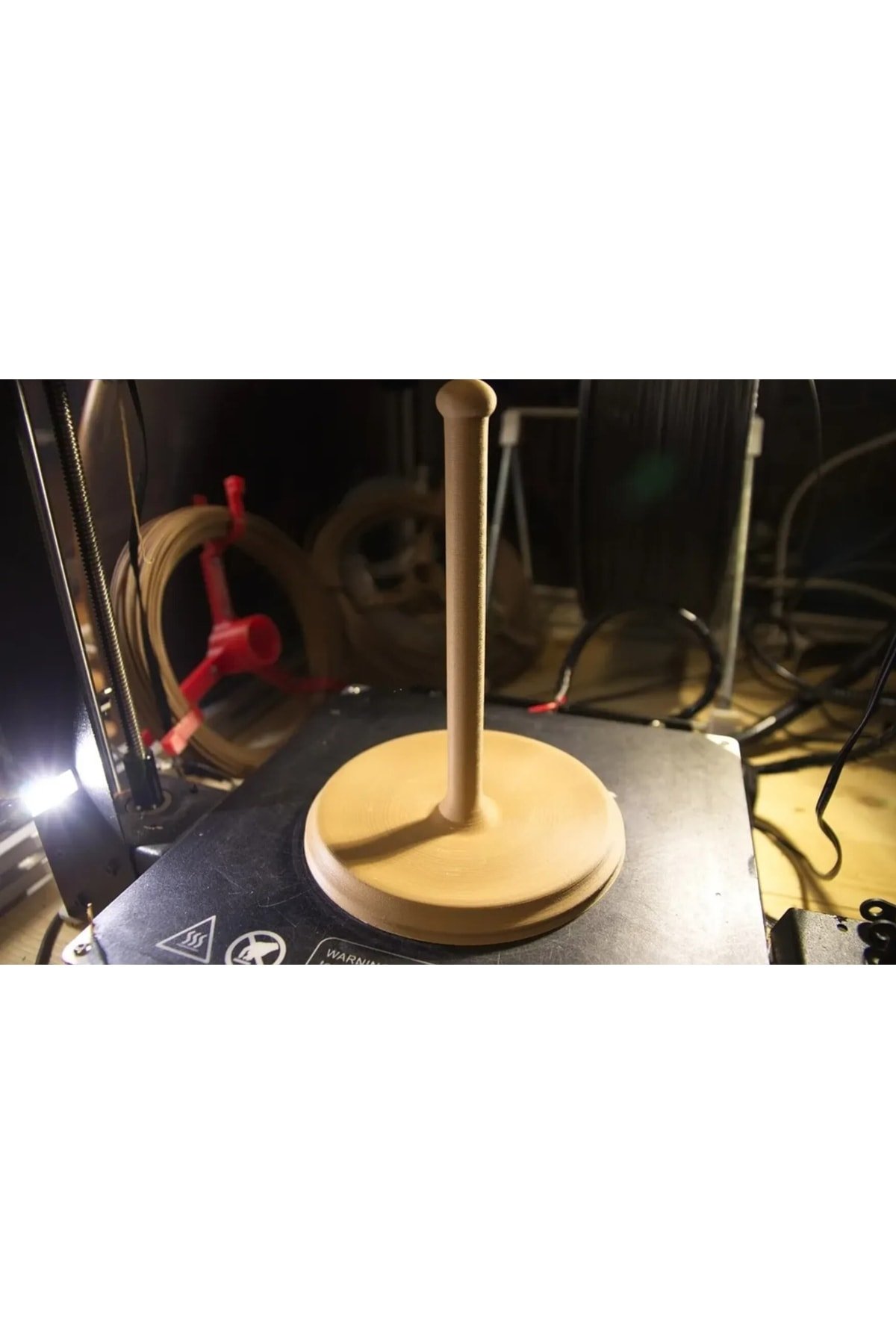 Gold Lüx Fötr Şapka Standı - Görsel 3