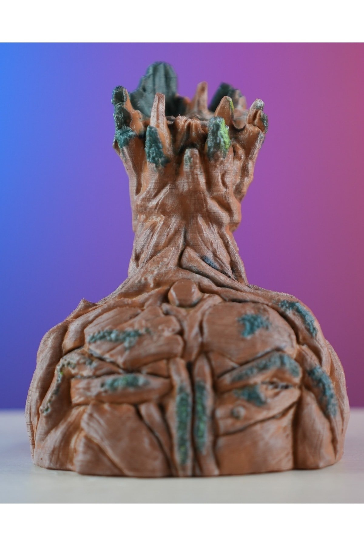 Groot Boyalı Büstü / Figür , Biblo 15 Cm - Görsel 4