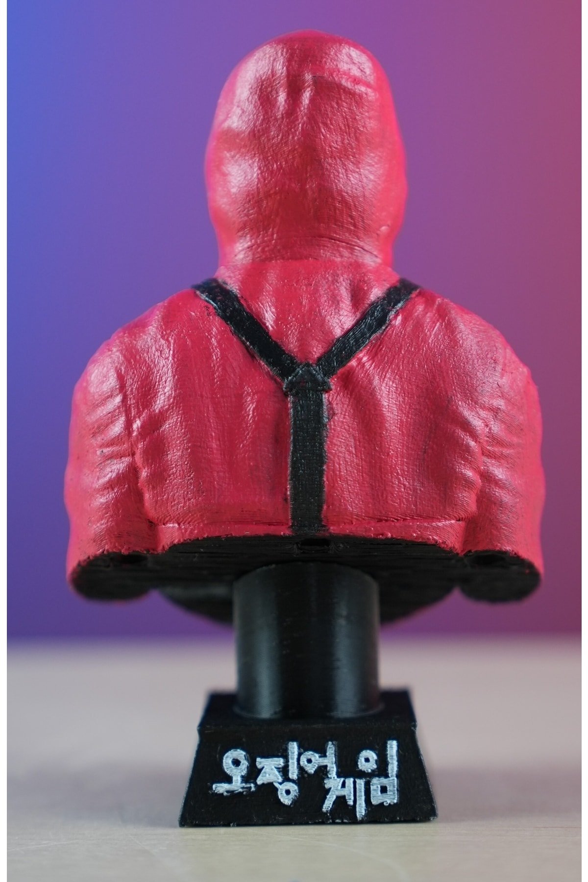 Squid Game Boyalı Büst Figür / Büst - Biblo 13 Cm - Görsel 4