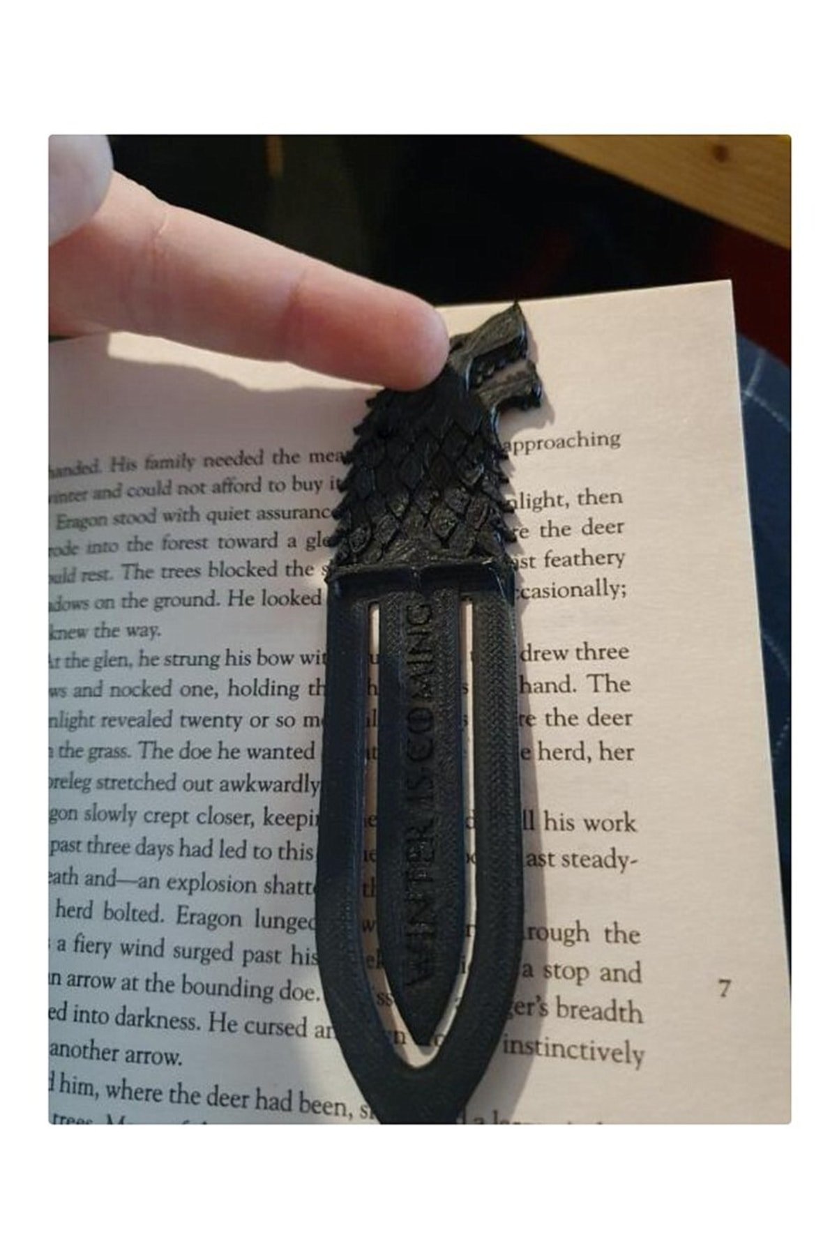 Game Of Thrones Sayfa Tutucu & Kitap Ayracı - Görsel 6